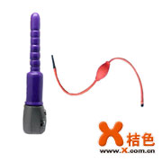 激爽后庭棒[蓝色]+球式灌肠器