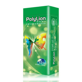 PolyLion[马来西亚宝狮]进口安全套[运动装]12只装