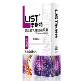LIST[韩国李斯特]进口安全套[时尚装]12支装