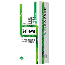 Believe[韩国相信/直觉]进口安全套炫酷装12只装