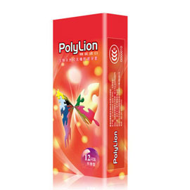 PolyLion[马来西亚宝狮]进口安全套平滑型12只装