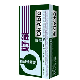 OkAble[马来西亚好能]进口安全套绚幻螺纹装12只装